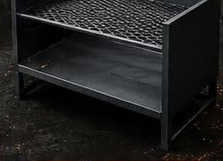 Braai shelf and heat control section